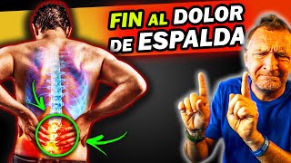 DOLOR de ESPALDA baja💥 ¿Por qué duele 😖 TRATAMIENTOS y EJERCICIOS simples ✔️ [upl. by Ahsiener]