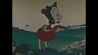 1940s Little Lulu Cartoon Cad and Caddy 4K 60FPS [upl. by Nellek89]