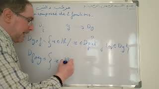 مركب دالتين عدديتين Composée de 2 fonctons numériques 1 Bac SeSm [upl. by Vikky123]