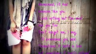 Adele  Someone Like You Lyrics [upl. by Ambrogino]