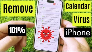 How to Remove Calendar Virus on iPhone 15 14 in 2024 [upl. by Cargian657]