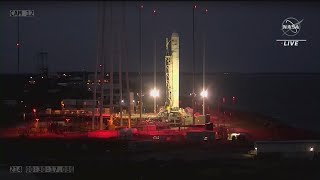 Rocket launch from Wallops Island in VA [upl. by Aronle233]