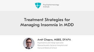 Exploring Insomnia Management in Major Depressive Disorder [upl. by Kurt]