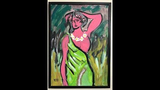 Expressionist painting for sale art artwork expressionism [upl. by Yelyac]