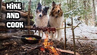 Hike and Cook at My Bushcraft Camp [upl. by Patrich]