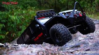 Traction Hobby 1 8 Scale Trail RC Crawler Cragsman Performance Show [upl. by Odlaw980]