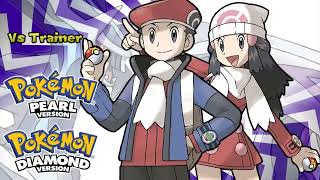 Pokémon Diamond Pearl amp Platinum  Trainer Battle Music HQ [upl. by Molohs]