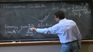 Lecture 8 Quantum Harmonic Oscillator [upl. by Ettigirb]