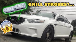 I got strobes for my Ford Police Interceptor Sedan FPIS [upl. by Columbyne]