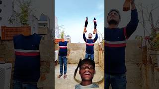 Flying body parts funny vfx magic  Kinemaster editing  Ayan mechanic [upl. by Alarice951]