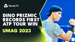 17YearOld Dino Prizmic Records FirstEver ATP Tour Win vs Duje Ajdukovic  Umag 2023 Highlights [upl. by Coveney]