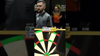 He hit a 9 Darter against HIS SON 🤯 darts [upl. by Dunston]