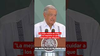 AMLO habla de los albergues para migrantes en el sursureste [upl. by Alra808]