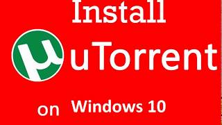 how to install uttorent in windows 10 [upl. by Brent]