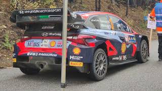 Central European Rally WRC 2023 3 Teemu Suninens starting hyundaimotorsport suninen [upl. by Lahsiv]