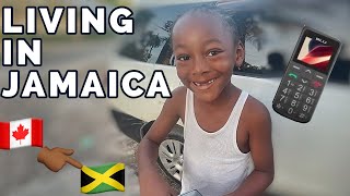 I bought my son a “Banga” phone  lets go to the river 🇯🇲 VLOG [upl. by Fritze373]