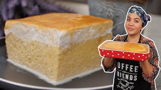 Como hacer un PASTEL de TRES LECHES 🍰 [upl. by Eiloj]