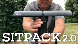 Portable Folding Travel Seat  The Sitpack 20 Review [upl. by Terra]