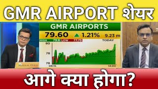 🔴GMR infra share letest news  gmr airport share news  gmr airport share Target 27 March [upl. by Irahk387]