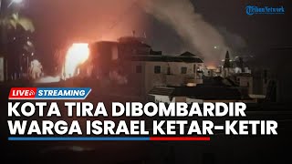 🔴Detikdetik Tengah Kota Tira Dihantam Rudal Hizbullah hingga Irak Luncurkan Drone ke Israel [upl. by Hosfmann100]