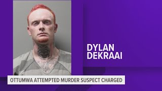 Man charged with attempt to commit murder after Monday shooting Ottumwa police say [upl. by Hayalat]