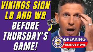 🏈💥 UNBELIEVABLE VIKINGS POWER UP THEIR ROSTER WITH TWO STRATEGIC ADDITIONS MINNESOTA VIKINGS NEWS [upl. by Neerahs947]