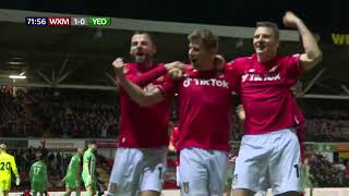 HIGHLIGHTS  Wrexham AFC vs Yeovil Town [upl. by Lord]