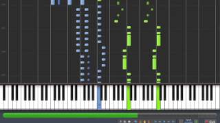 Beethoven  Piano Sonata 23  Appassionata  3rd Movement Synthesia Piano Tutorial [upl. by Ashford]