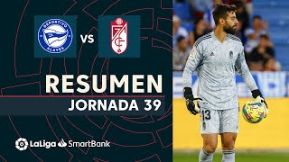 Resumen de Deportivo Alavés vs Granada CF 11 [upl. by Ennaylil]