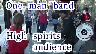 Highspirits Audience（Funny Tombow One Man Band） [upl. by Barbaraanne]