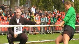 Tug of War European Championships 2011  Mixed 600 final end 2 [upl. by Sicard]