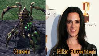 Character and Voice Actor  StarCraft II Heart of the Swarm  Queen  Nika Futterman [upl. by Atreb179]