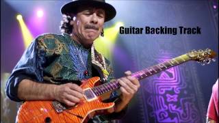 Santana  Bella Guitar Backing Track [upl. by Alil]