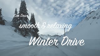 Car Drive 4K  Winter Magic in Austrian Alps  A Snowy Drive from Stuben to St Christoph [upl. by Nohsyt]