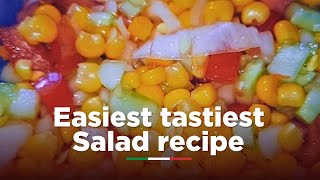 Ultimate 5 minute Salad recipe Healthy easy and delicious Salad [upl. by Sayles]