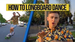 3 Beginner Steps to Learn How to Longboard Dance [upl. by Leontine931]