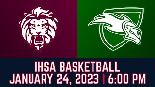 Boys Basketball Peoria at Richwoods 12423 [upl. by Cheyney15]