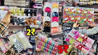 Hair Accessories Wholesale Market Delhi  Hair Band  Hair Clip Supplier Shop Delhi [upl. by Akim]