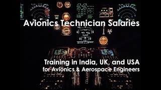 Avionics Technician Salary Training amp Pay For Avionics Engineers [upl. by Terina]