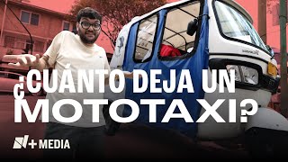 ¿Cuánto se gana en un mototaxi en México [upl. by Ddarb]