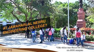 Why should you study at Jawaharlal Nehru Engineering College Aurangabad [upl. by Onibas921]