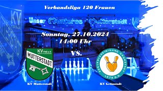 Verbandsliga Frauen KV Mutterstadt  KV Grünstadt [upl. by Dewhurst]