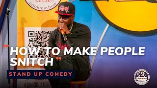 How To Make People Snitch  Comedian Kelly K Dubb  Chocolate Sundaes Standup Comedy [upl. by Mattheus109]