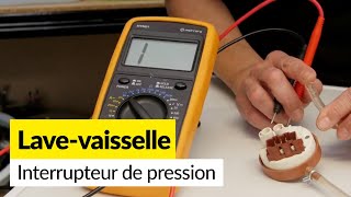 Comment Changer un Pressostat de LaveVaisselle [upl. by Hun]