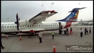 Novoair First flight to Barisal নভোএয়ার বরিশালে প্রথম ফ্লাইট [upl. by Essa]