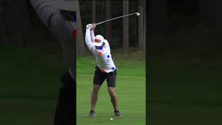 Golf Swing Slow Motion Iron golfswinganalysis [upl. by Yrehcaz486]