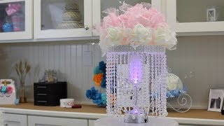 Idea para Centro de Mesa de Quinceanera  2018 QC004 [upl. by Massab]