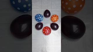 Black Balloons Pop Reverse Video Asmr Satisfying [upl. by Cuhp]