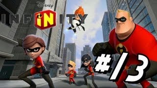 Disney Infinity Wii U  Walkthrough Part 13 The Incredibles Hoverboard Action [upl. by Athene]