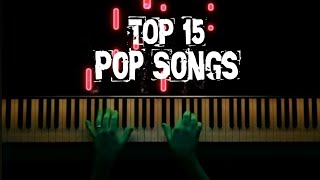 Top 15  Popular Pop Songs Miley Cyrus Celine Dion Whitney Houston Joji  Piano Cover [upl. by Yuria39]